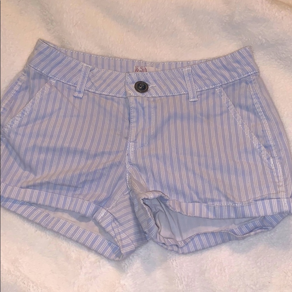 SO striped shorts